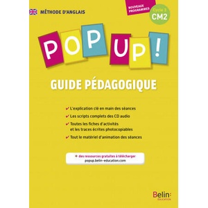 POP UP ! CM2 - Guide pédagogique | Geffroy, Gaboreau, Dutelsan (ISBN: 9782410000818)