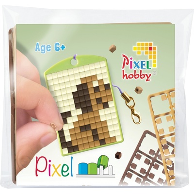 Pixelhobby Мозайка с пиксели Pixelhobby, Ключодържател - Куче (23107)