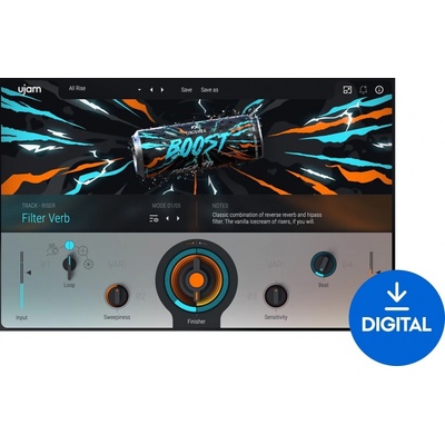 UJAM Boost Digitální produkt