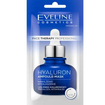 Eveline Cosmetics Face Therapy Ampoule-Mask С Хиалурон Маска за лице дамски 8ml