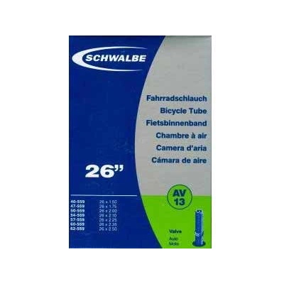 Schwalbe Вътрешна Гума Av13 26x1.5-2.5, os