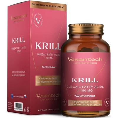 Vesantech Krill olej extra 1000 mg 60 kapsúl