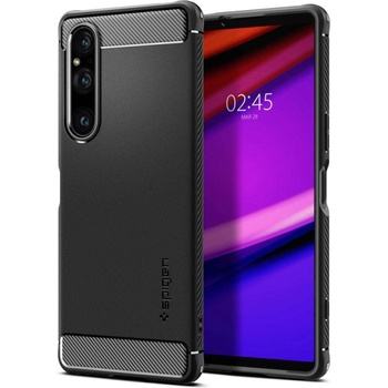 Image 1 of Spigen Гръб Spigen Rugged Armor за Sony Xperia 1 V - Черен