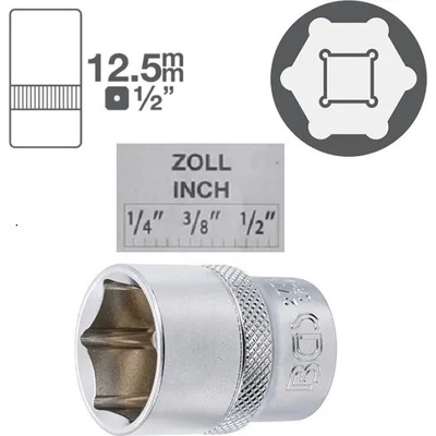 BGS technic Инчови вложки 6-стен от 4.60лв ; bgs technic