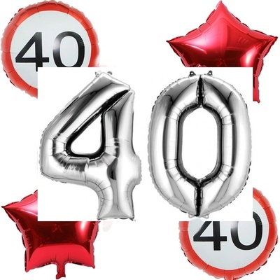 Balónkový set Dopravní značka č. 40