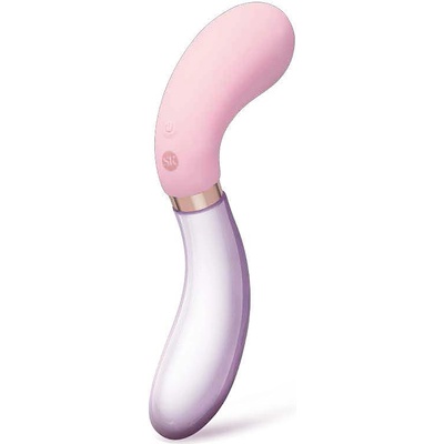 Secret Kisses Glass S Shape Vibe Pink