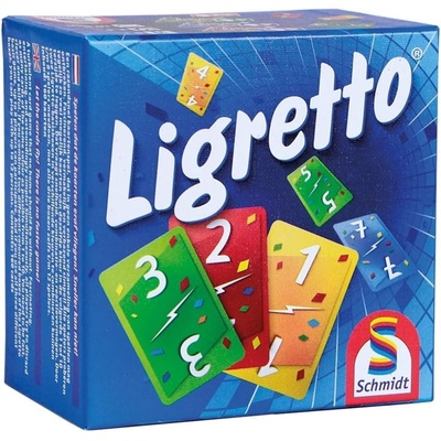 Schmidt Spiele Настолна игра Ligretto card game: Blue set - Семейна (1107)