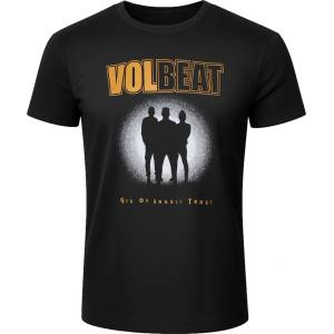 HYBRIS мъжка тениска Volbeat - God Of Angel Trust Blur Photo - черна - HYBRIS - WMX-1-VB010-BK