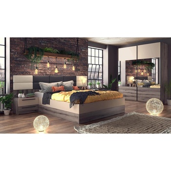 Спален комплект Zanardi A евоук фосил и шампанско