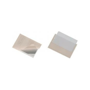 Samolepiace vrecko vizitkové s otvorom zhora DURABLE 94x61mm 10ks