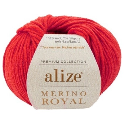 Priadza Alize Merino Royal, 50 g - 56