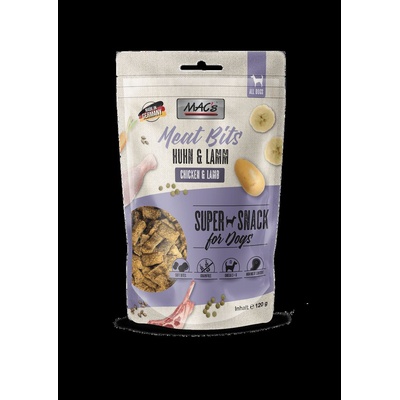 MAC's Meat Bits меко лакомство с пилешко, агнешко и зелена леща