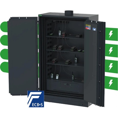 Batteryguard HE XL-20 (20 zásuvek, 230 V, průběžné nabíjení)