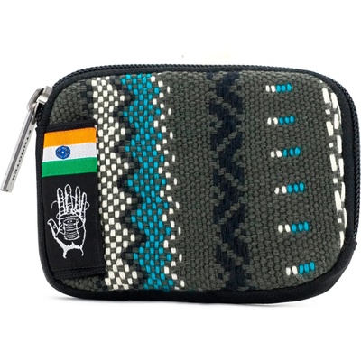 Ethnotek Портфейл Ethnotek Coyopa Coin Pouch Wallet - Viva Con Agua Grey - размер One Size (511-0762-0711)