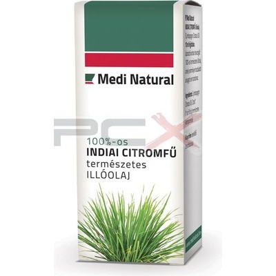 MediNatural ЕТЕРИЧНО МАСЛО ОТ ИНДИЙСКА ЛИМОНОВА ТРЕВА 10ml