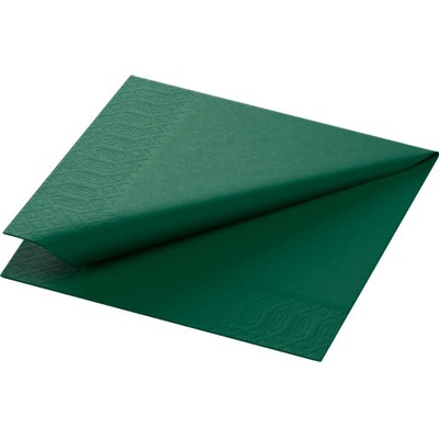 DUNI Servítka 3V 24x24 cm dark zelená 250 ks
