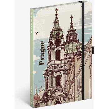 Notique Бележки за Прага, подплатени, 13 x 21 cm NOTIQUE | Lilav | Home | UNI