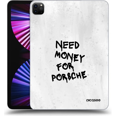Picasee silikónový čierny obal pre Apple iPad Pro 11 2021 3.gen White Dollar