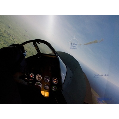 Letecký simulátor stíhačky Supermarine Spitfire