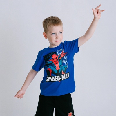 Tričko Spiderman modré