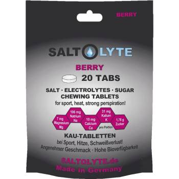 SALTOLYTE 20 дъвчащи таблетки със сол и електролити - Berry