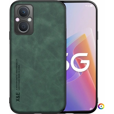 OPPO Reno7 Lite 5G X&E Удароустойчив Кожен Калъф и Протектор