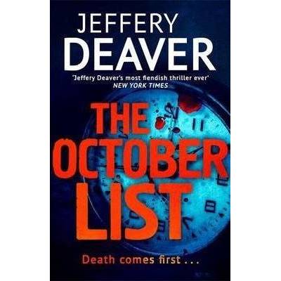 The October List. Blinder Feind, englische Ausgabe - Deaver, Jeffery