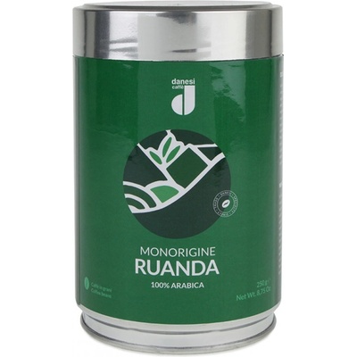 Danesi caffe Ruanda Monorigine 100% Arabica dóza 250 g