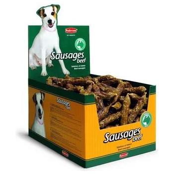 Padovan sausages beef говеждо саламче - Лакомство за кучета от говеждо месо, 20 броя х 8 см