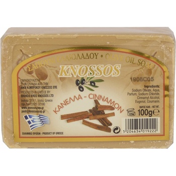 Knossos Olivové tuhé mydlo Skořice 100 g