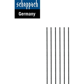 Scheppach Триончета за контурен трион 18 ТPI, 6бр. / Scheppach 88000012 / (SCH 88000012)