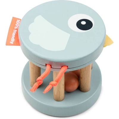 Done by deer Сензорна дрънкалка Birdee дървена (4334882)