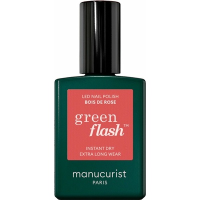 Manucurist Green Flash LED gel lak na nehty - Bois de Rose (15 ml)
