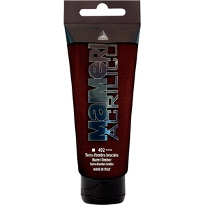 Maimeri Acrilico АКРИЛНА боя Burnt Umber 492 75 ml 1 бр (M0916492)