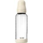 BIBS Baby Glass Bottle Silicone шише против колики със силиконова приставка за пиене Ivory - notino - 33,09 лв