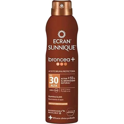 Ecran Sunnique Bronzea Protective Oil Bruma+F30 250ml - Brown (Multicolor)