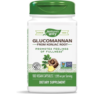 Nature's Way Glucomannan, 100 капсули, Nature's Way