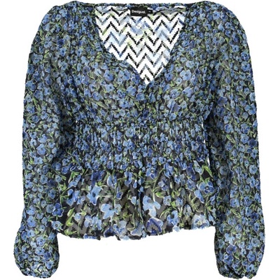 Desigual Дамски риза desigual, Цвят Син (24swbw17_bl5000)