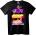 NOONEBRAND Тениска Любов с Лош Герой - 2XL, Black