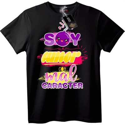 NOONEBRAND Тениска Любов с Лош Герой - 2XL, Black