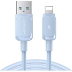 JOYROOM Кабел USB-A към Lightning Joyroom S-AL012A14 2.4A/1.2m (син) (S-AL012A14 1.2M-BLUE)