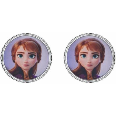 Disney Frozen Anna stříbrné ES00024SL.CS - dětské náušnice (887746771117)