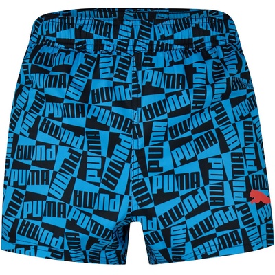 PUMA Бански гащета Puma Men's Logo Swim Shorts - Blue Combo