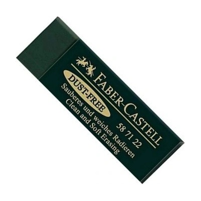 Faber-Castell Faber-Castell: Ластик с въртяща се резба - зелен