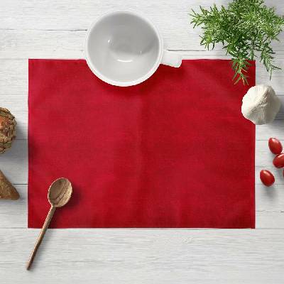 Biante Sametové prostírání Velvet Premium SVP-051 Sytě červené 30x40 cm