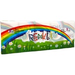  Renkli носни кърпи бели 3 пласта, С аромат, 10бр