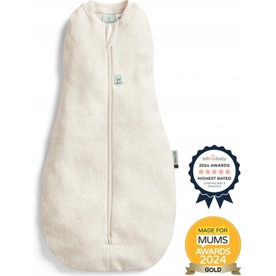 ERGOPOUCH Zavinovačka Cocoon Oatmeal Marle