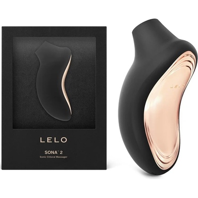 Звуков клитор масажор, мокри сънища - Sona 2 Black (LELO004009)