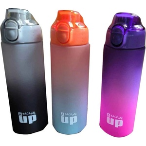 BACK ME UP Бутилка за вода Back Me Up, 600 ml, асортимент (570-89240)