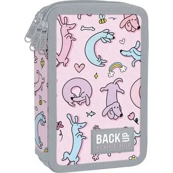 BackUP Dogs несесер с 3 ципа ПЪЛЕН